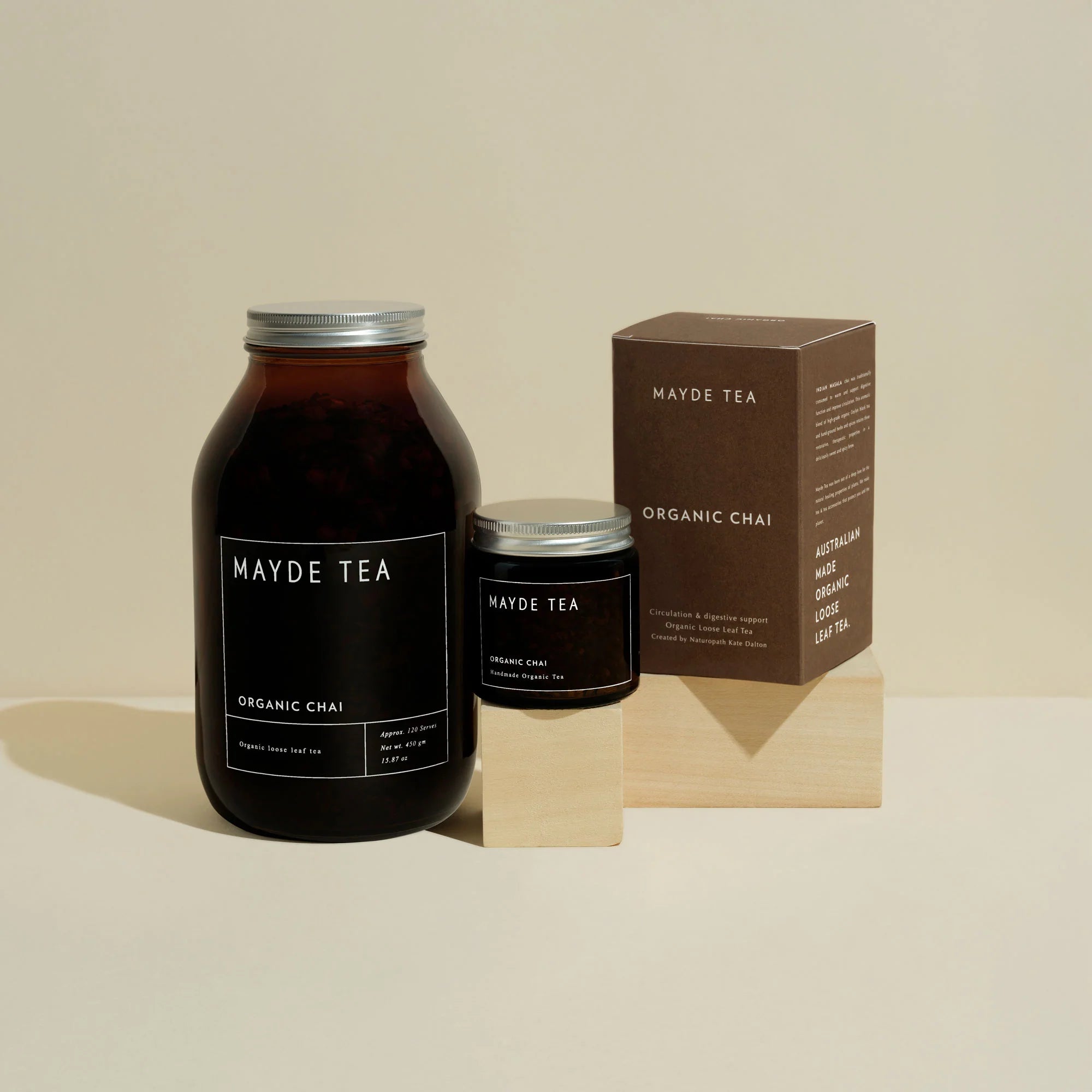 Organic Chai (120 serve jar)