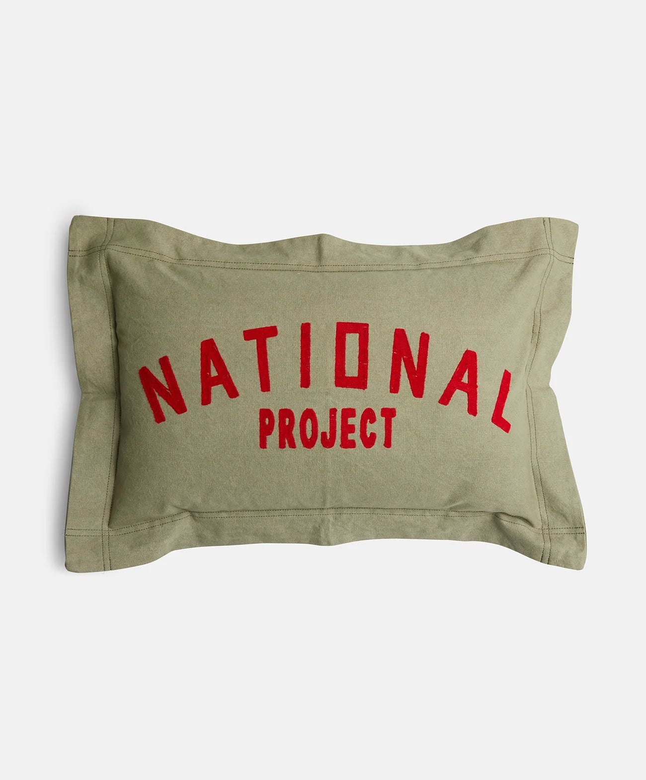 National Project Rectangle Cushion (Olive)