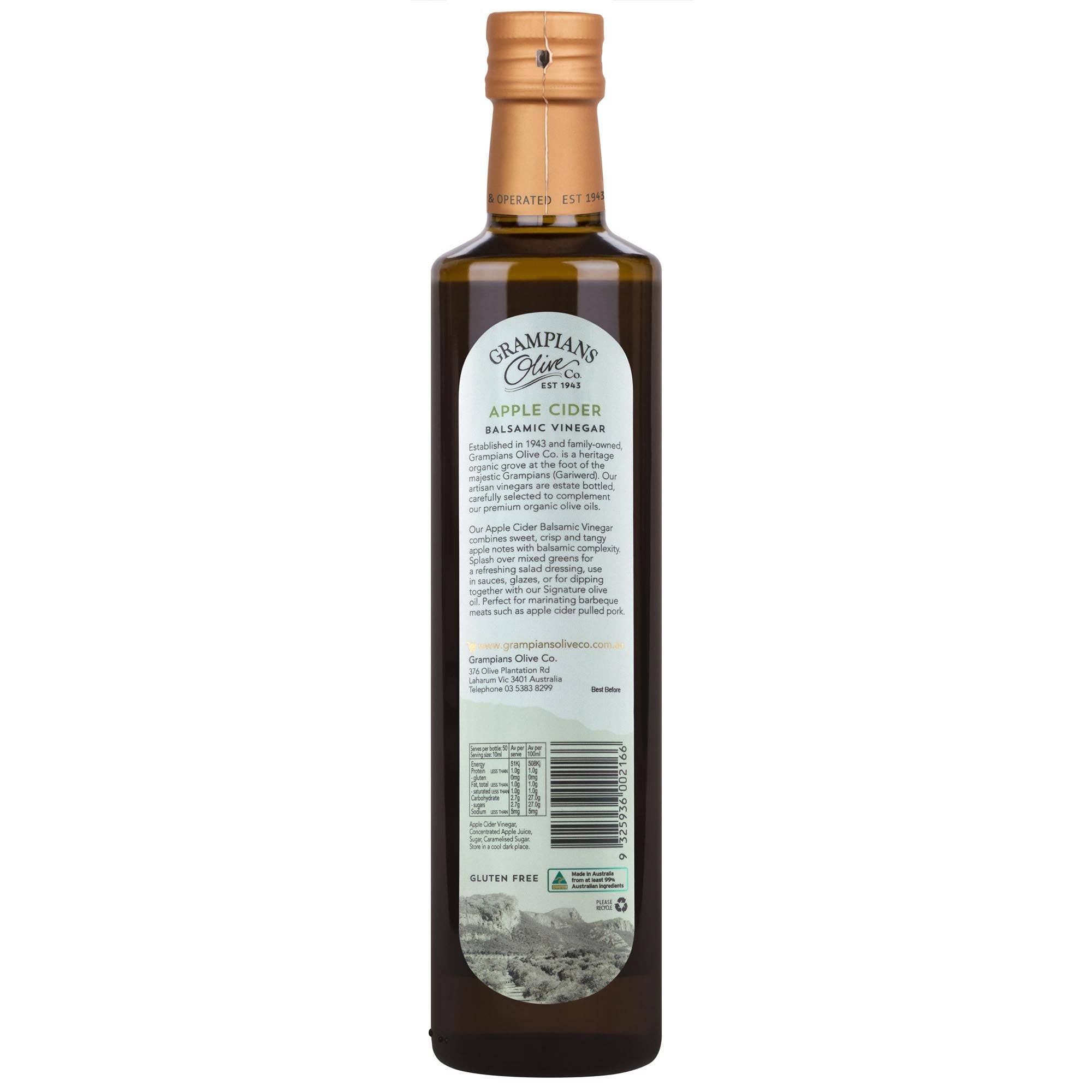 Apple Cider Balsamic Vinegar: 100ml