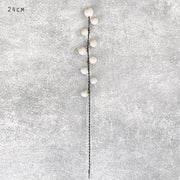 Pom Pom Wire Ilex Berries (White)
