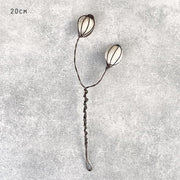 Pom Pom Wire Seed Pod (White)