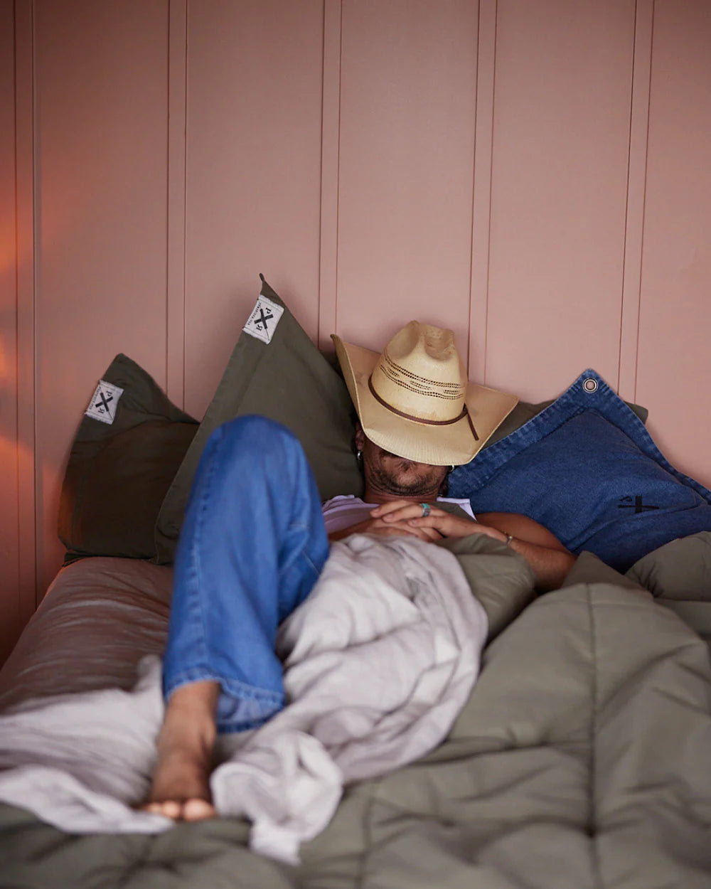 Highlander Cushion (Denim)