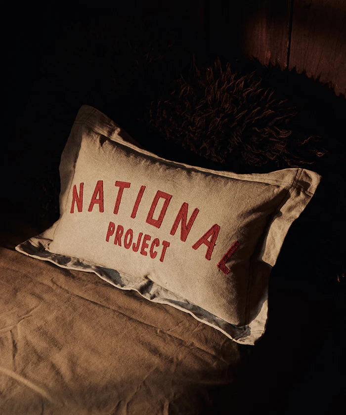 National Project Rectangle Cushion (Olive)