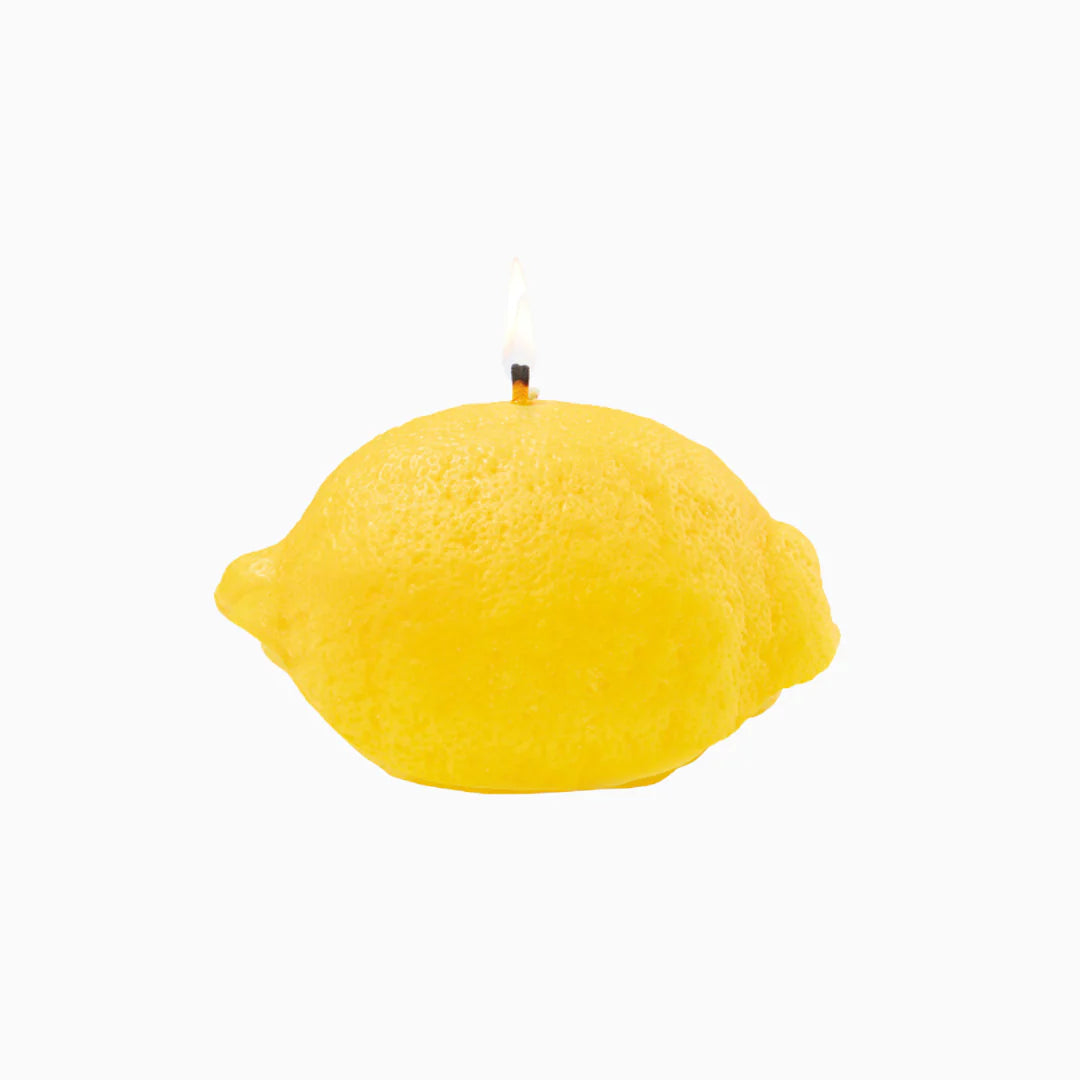 Scented Lemon Candle 