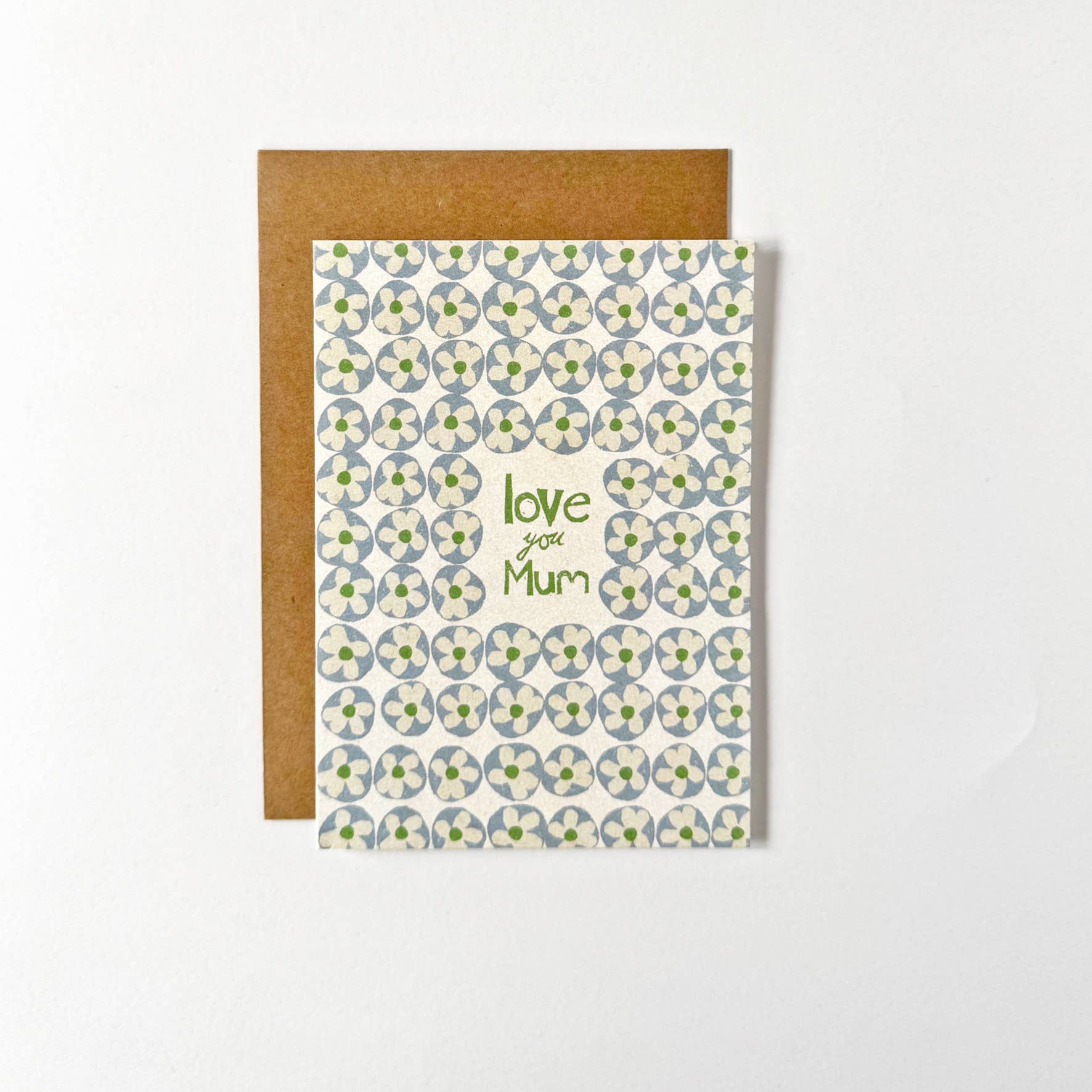 Love You Mum Daisies Card