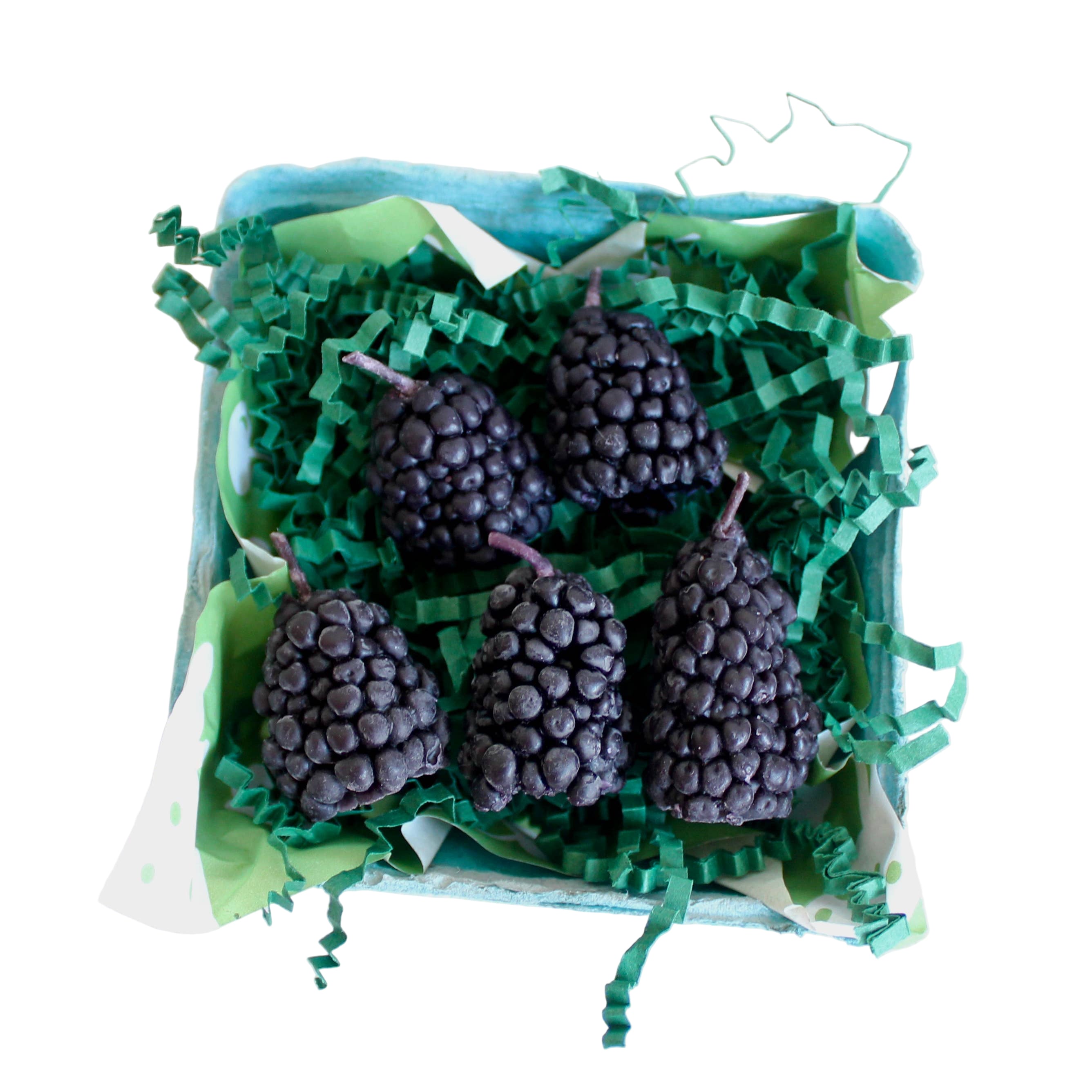 Unscented Blackberry Birthday Candles (5)