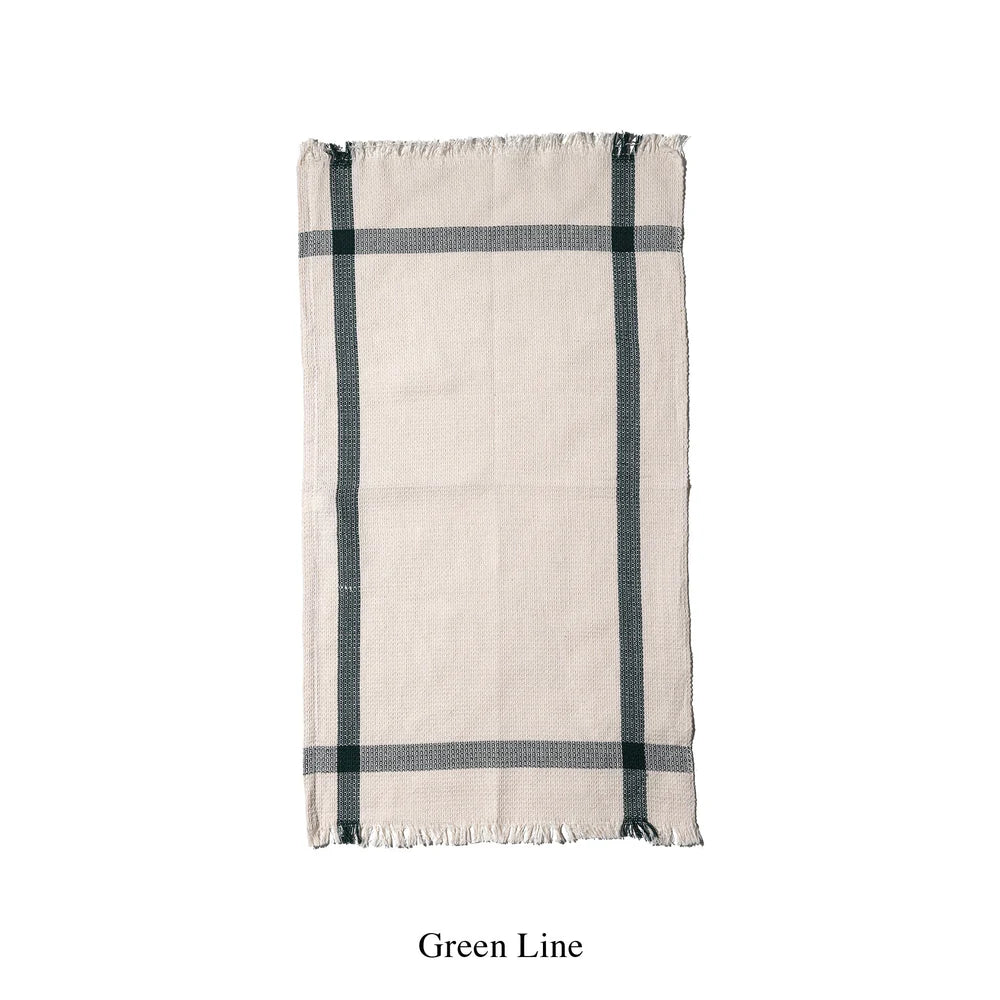 India Cloth / Green Line