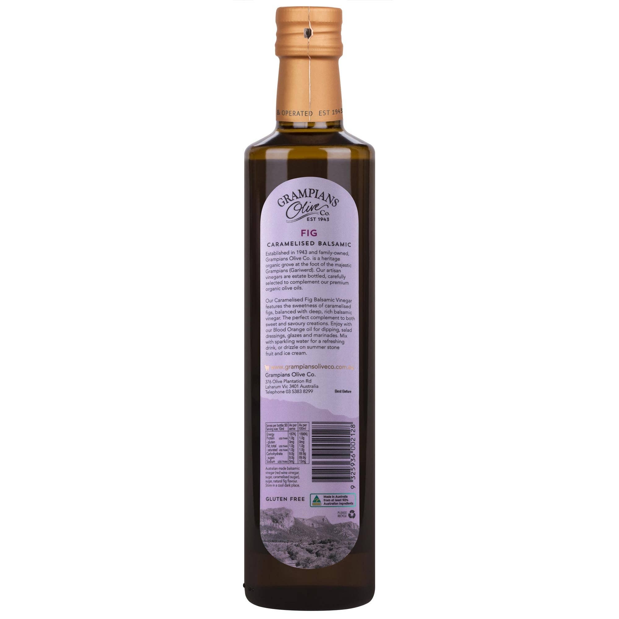 Fig Caramelised Balsamic Vinegar: 250ml