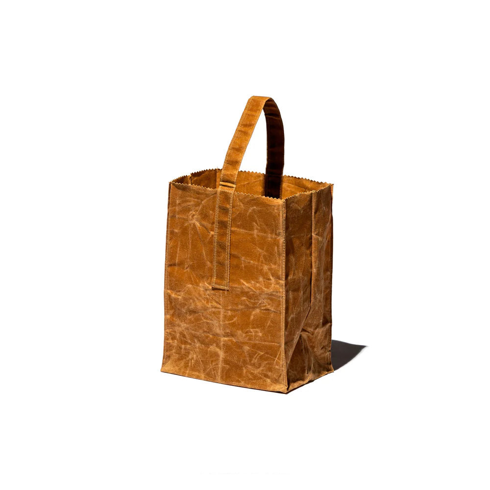 Grocery Bag With Handle / Small - Brown