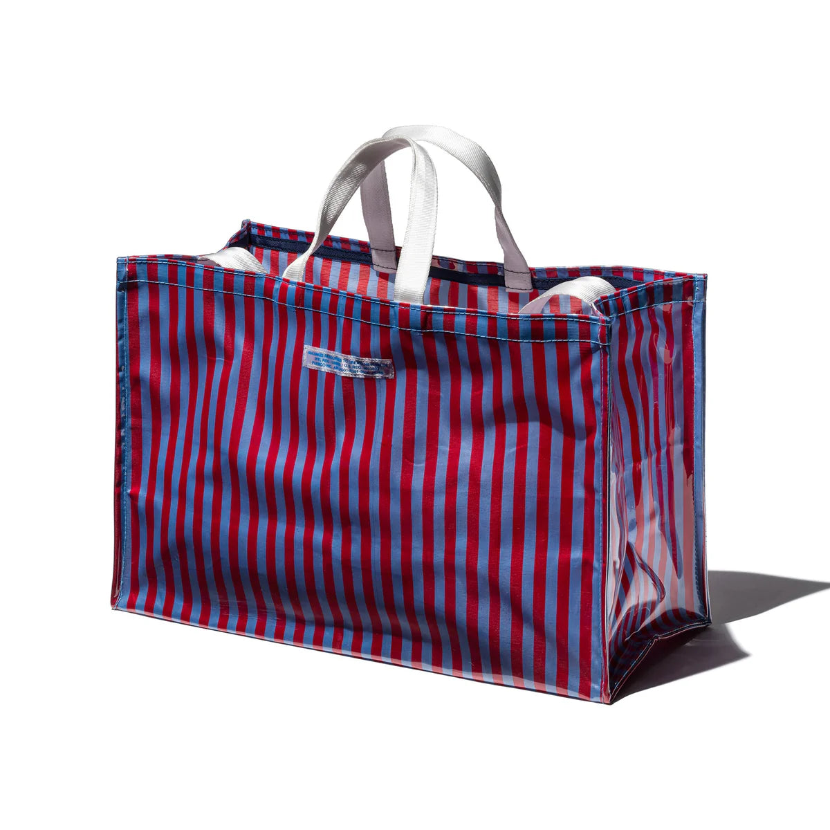 Market Bag (Red x Light Blue)