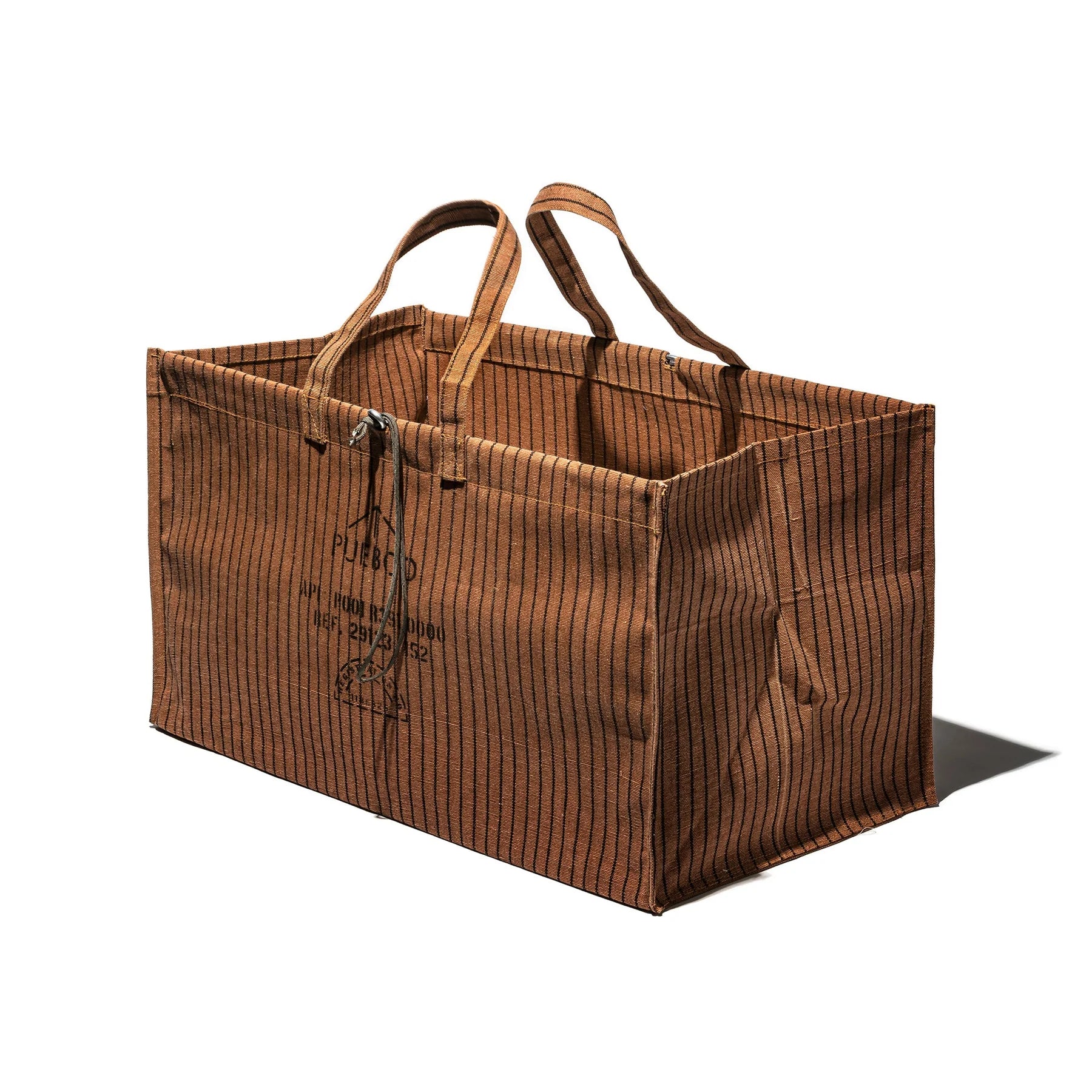 Waxed Canvas Large Bag (Brown)