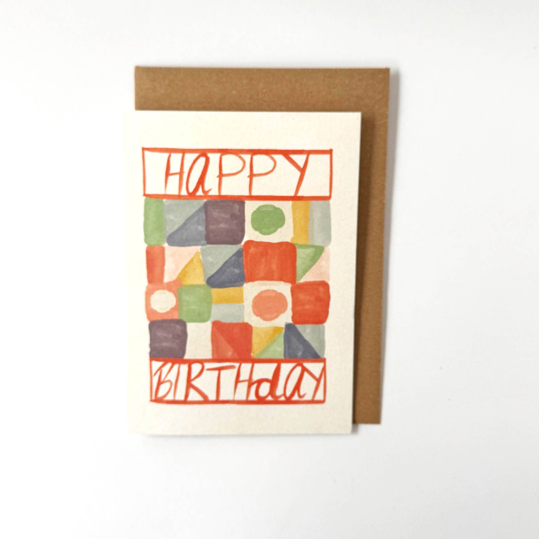 Happy Birthday Quilt Card