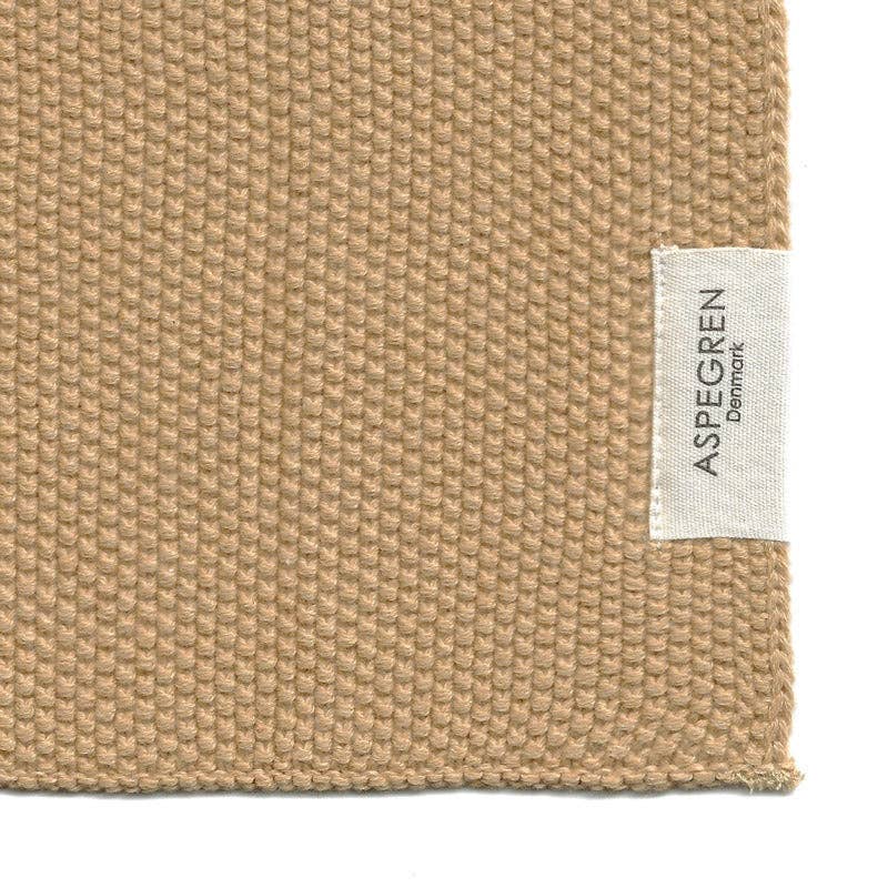 Organic Cotton Dishcloths: Set of 2 Knitted Butter