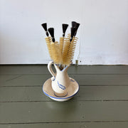 Blue Bowl and Jug Set