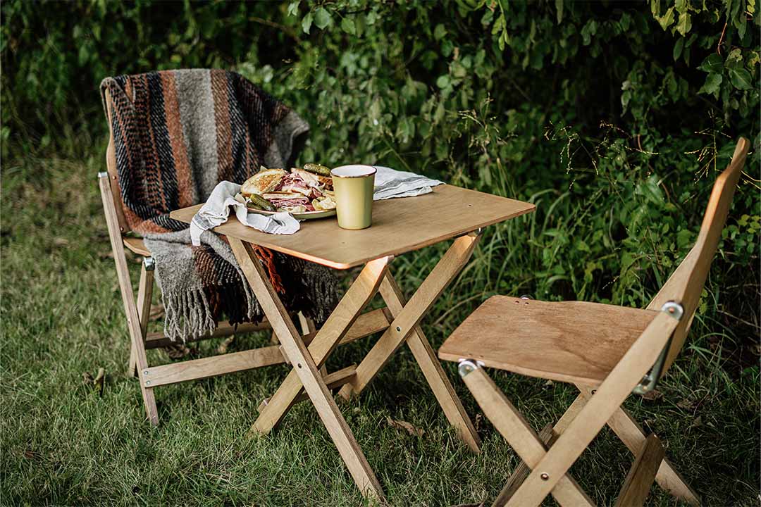 Enamel 2-Tone Tall Cup Set - Olive Drab