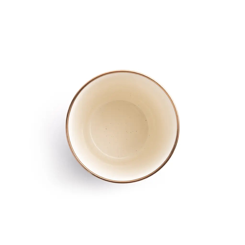 Enamel 2-Tone Tall Cup Set: Deep Indigo