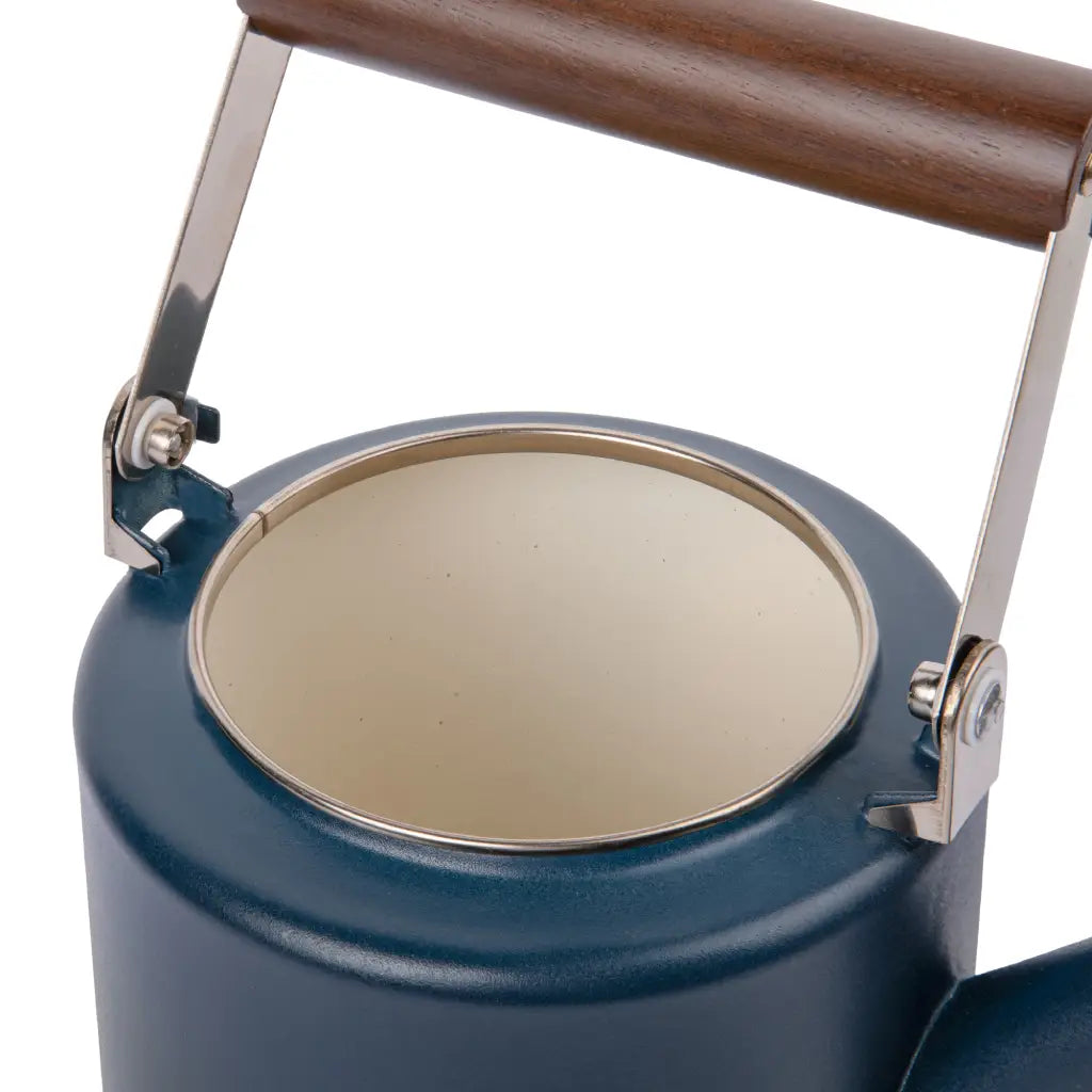 Enamel 2-Tone Kettle: Deep Indigo
