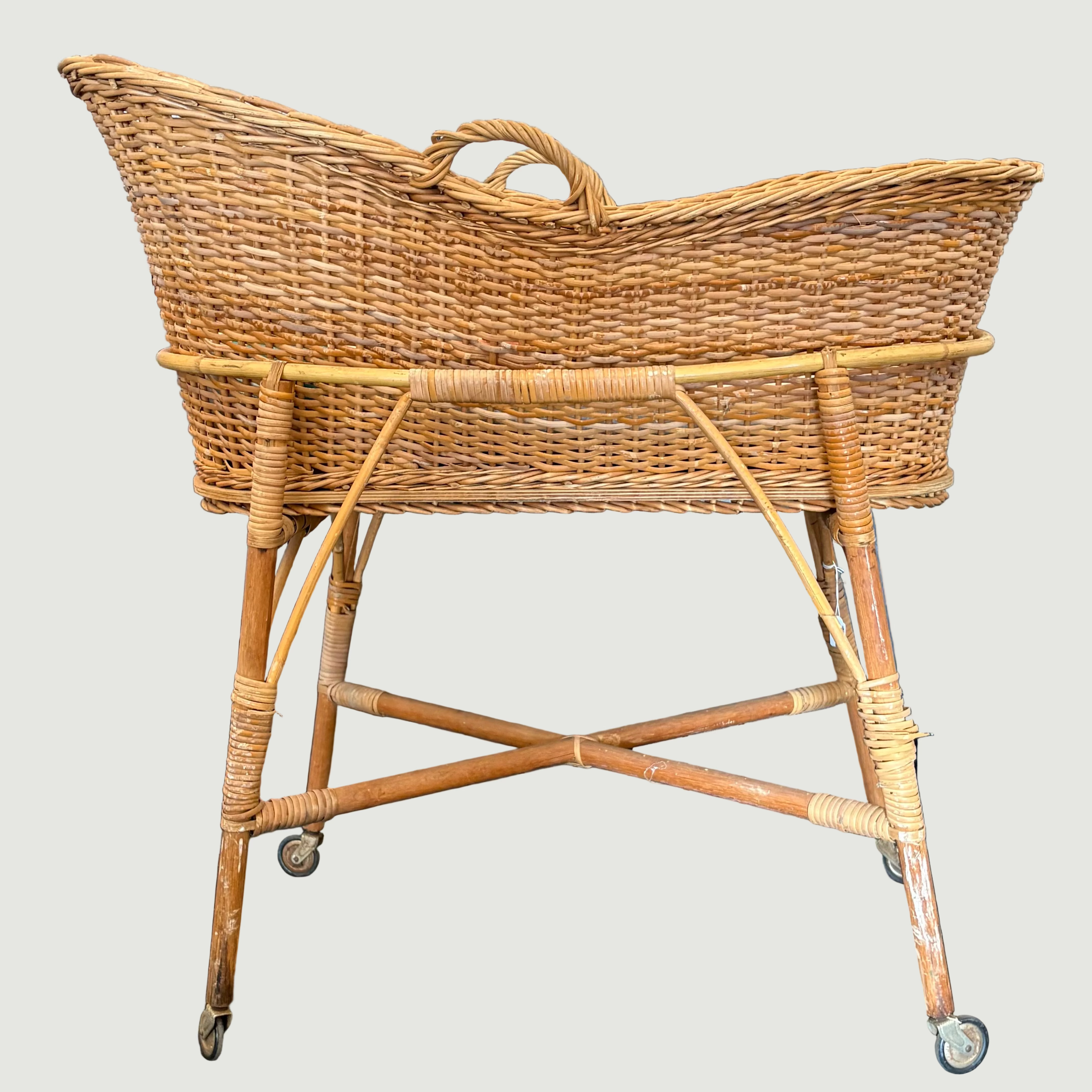 Antique Baby Basinet