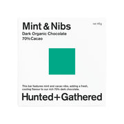 Mint + Nibs Chocolate Bar 45g