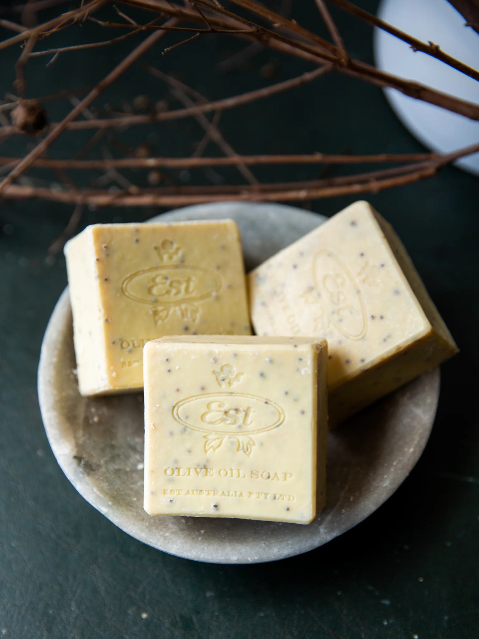 Extra Virgin Olive Oil Soap: Lemon Lime Poppyseed