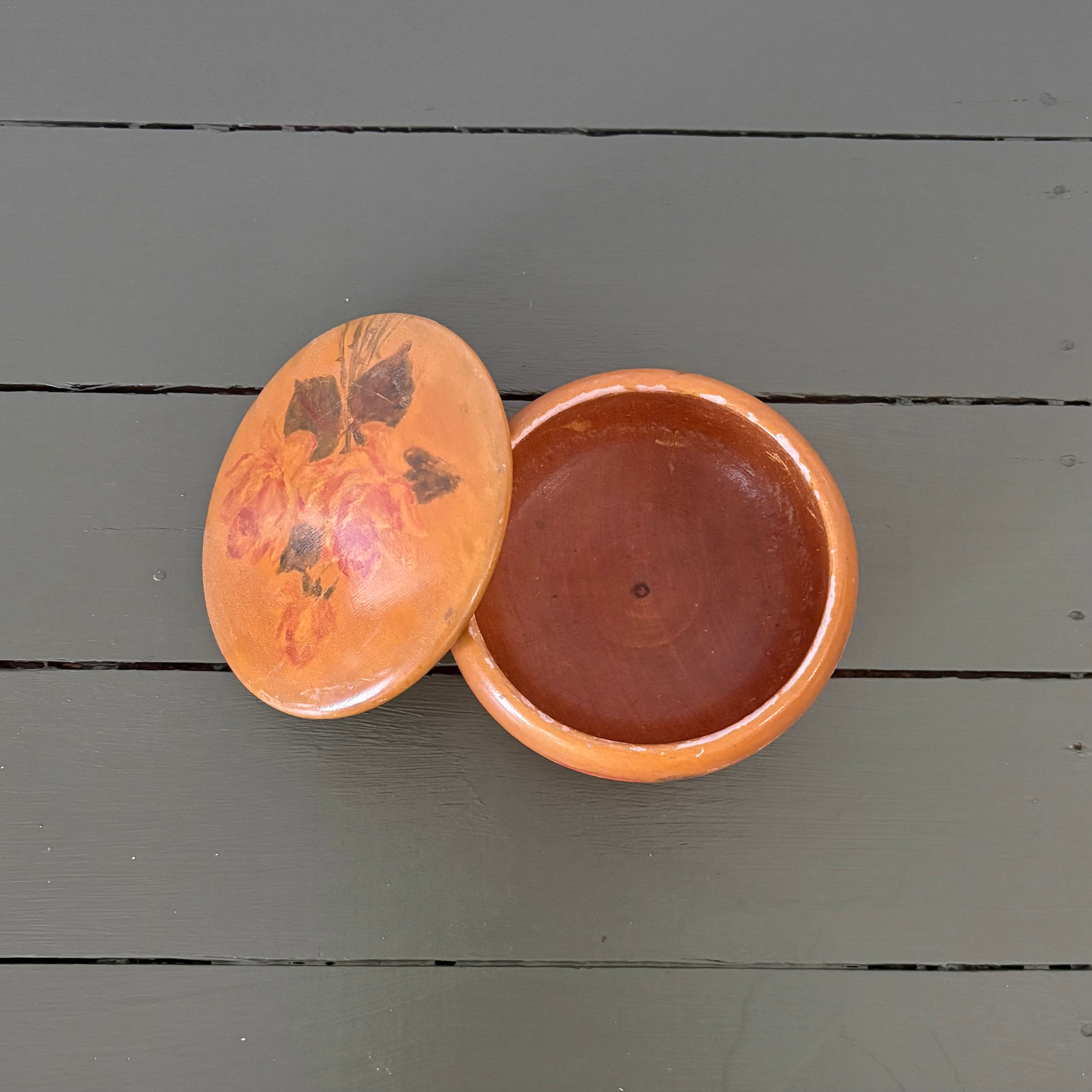 Rounder Timber Trinket Dish
