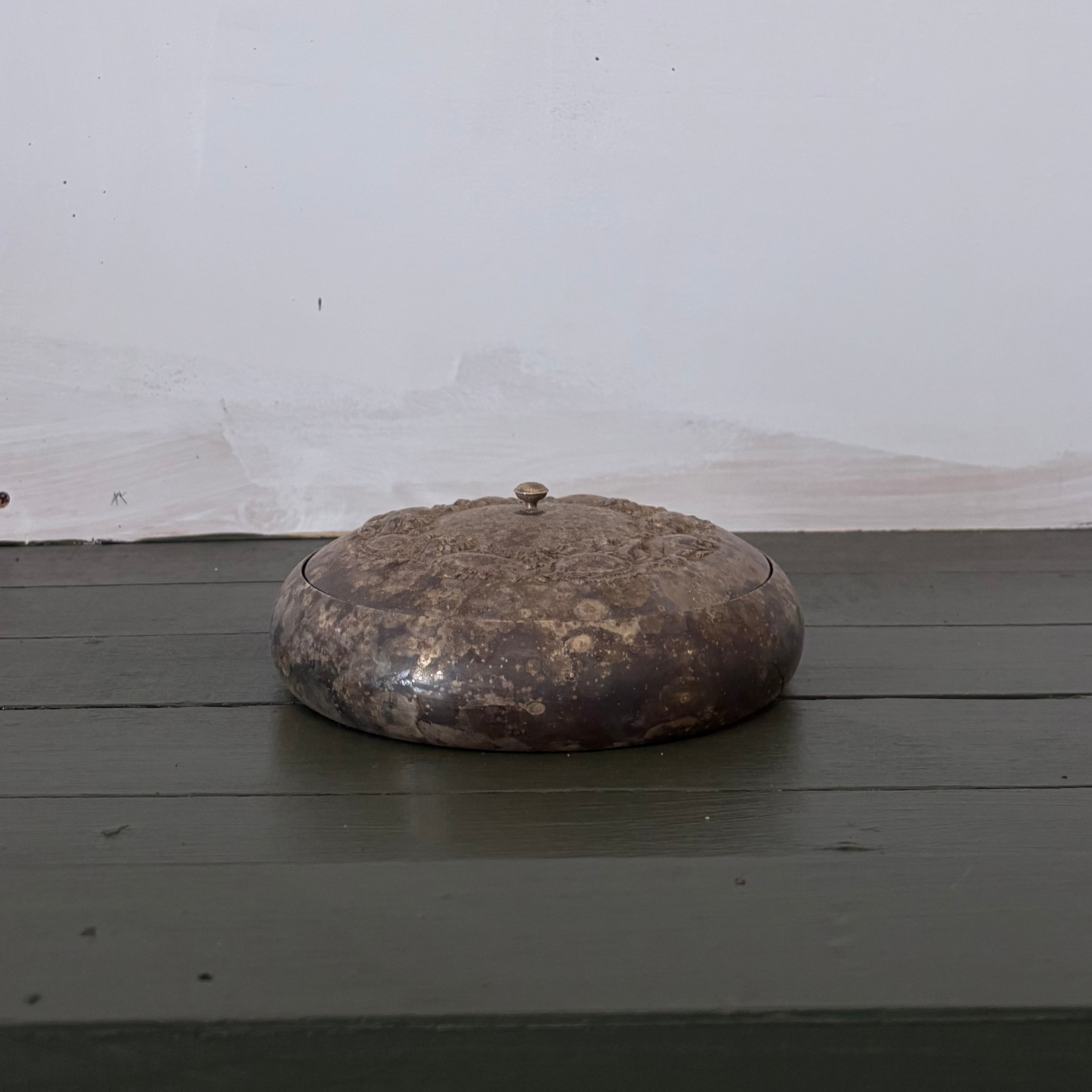 Silver Round Jewellery Dish