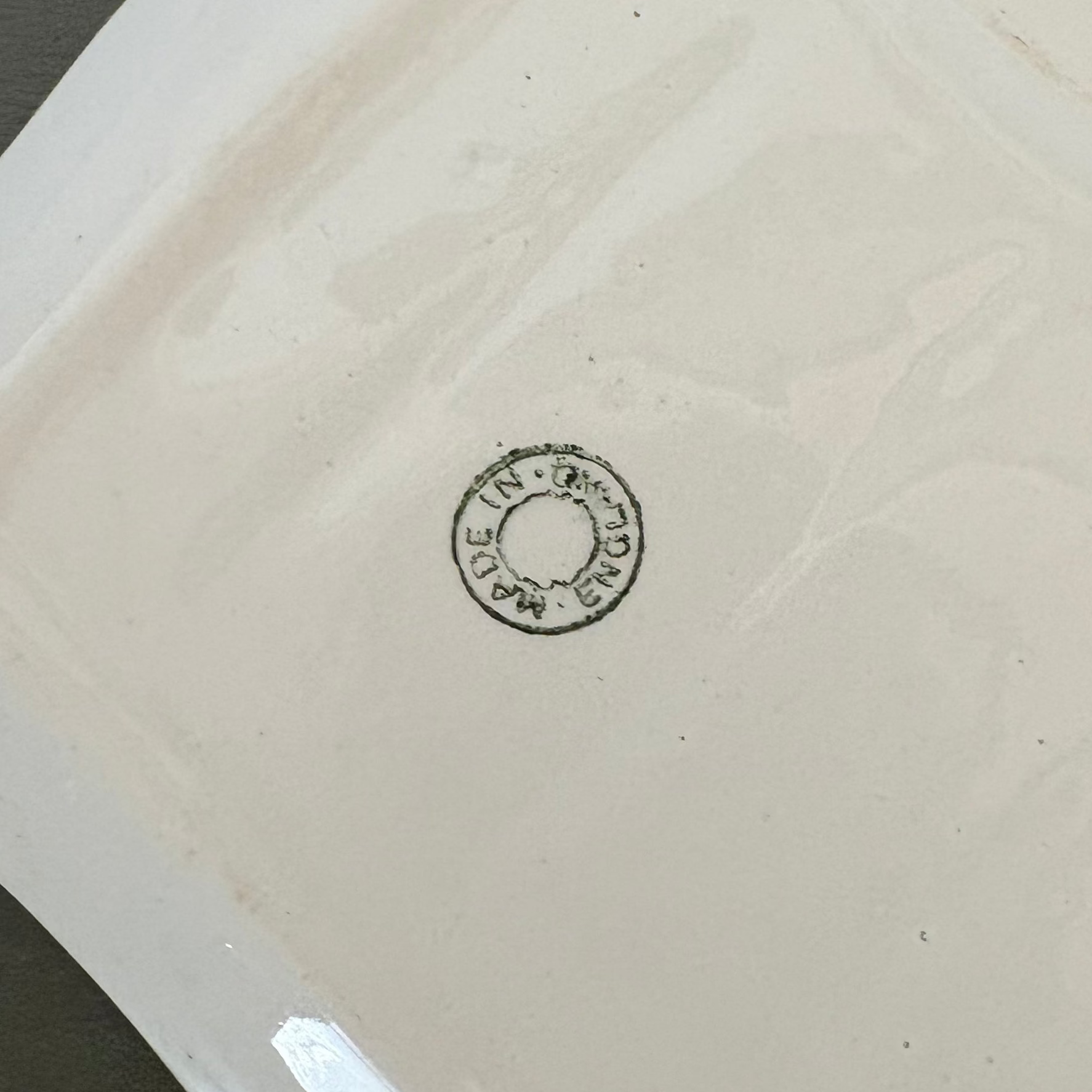 Blue and White Butter Dish