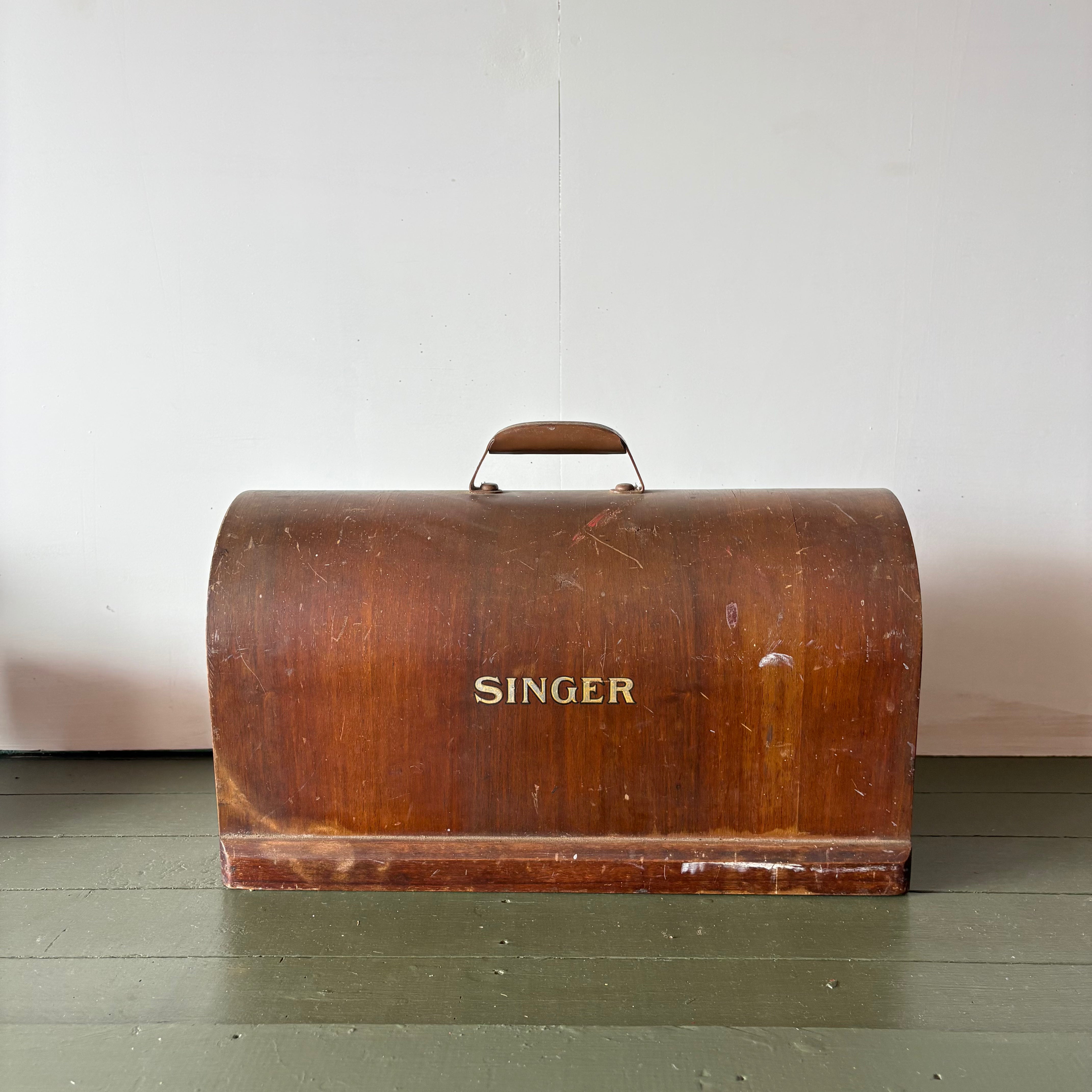 Antique Singer Sewing Machine Cover