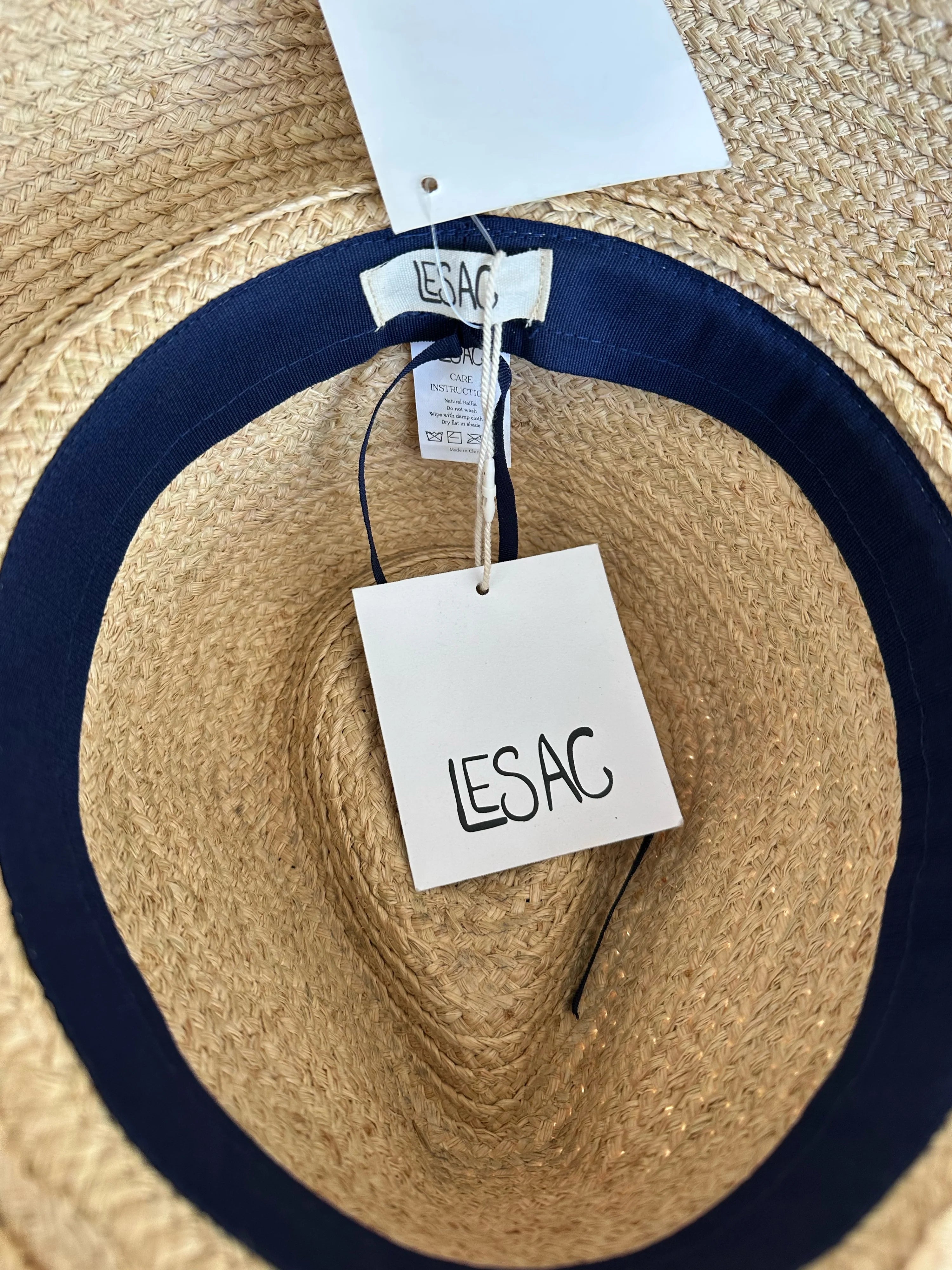 Le Sac Jardin Raffia Hat