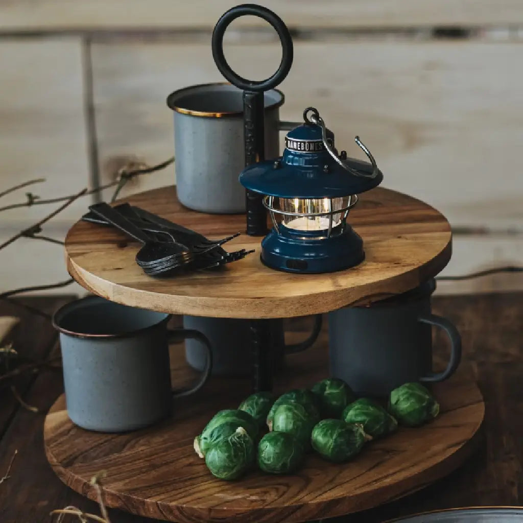 Edison Mini Lantern: Ocean Blue