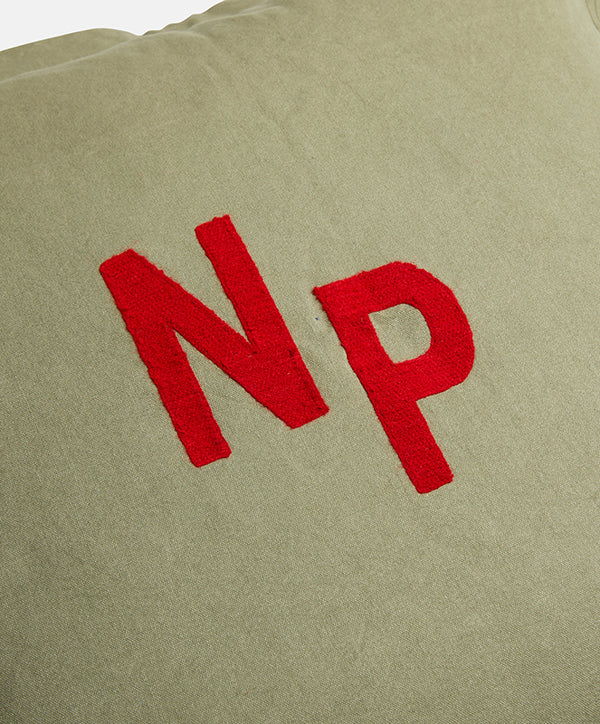 National Project Crest Cushion (Olive)