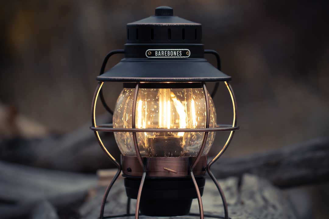 Railroad Lantern: Bronze
