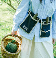 Le Sac Gardening Belt (Navy/Taupe)
