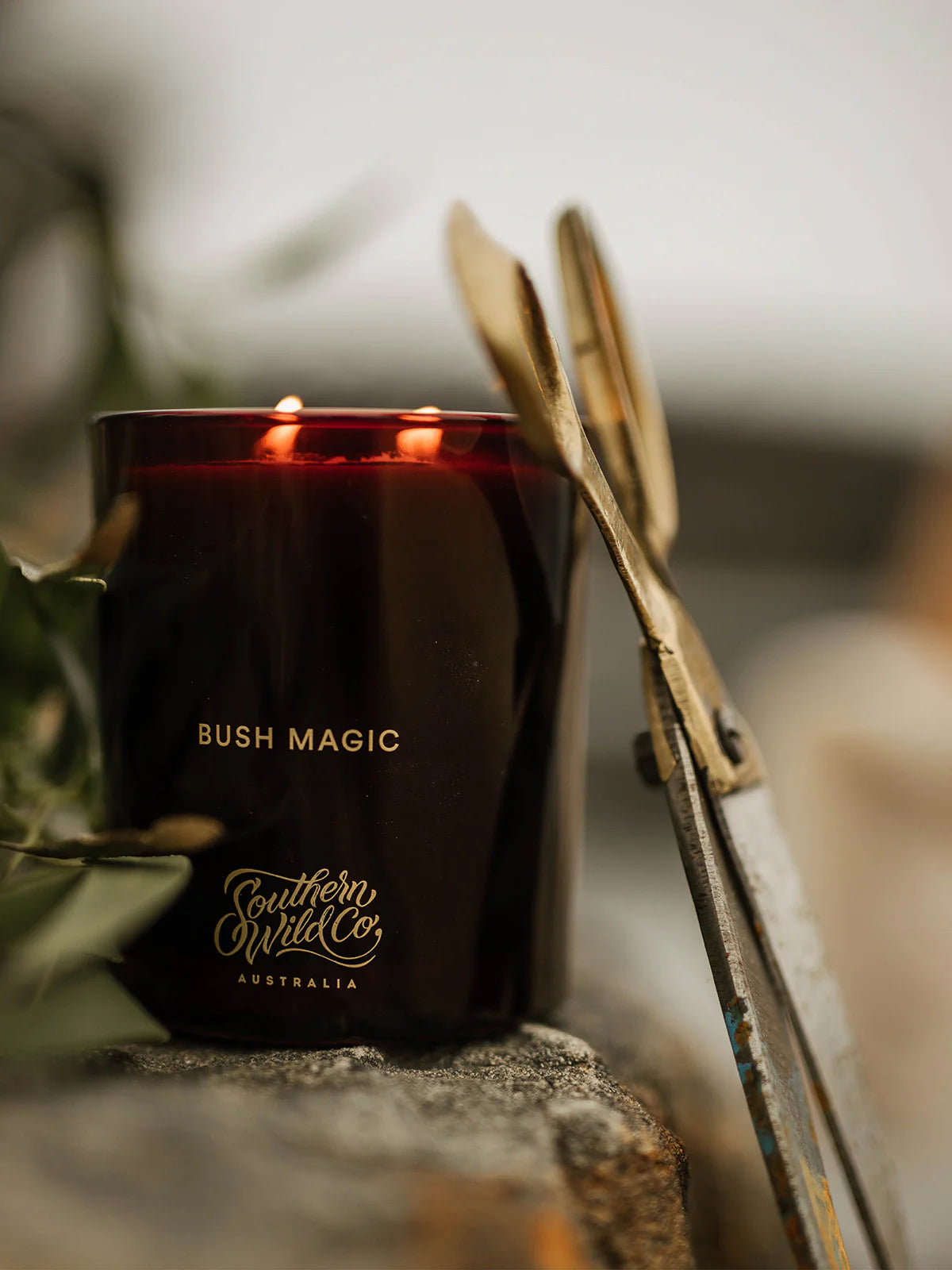 Bush Magic Candle