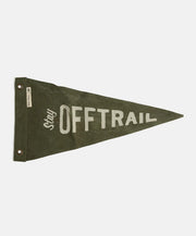 Off Trail Flag Wall Banner (Duffle Green)