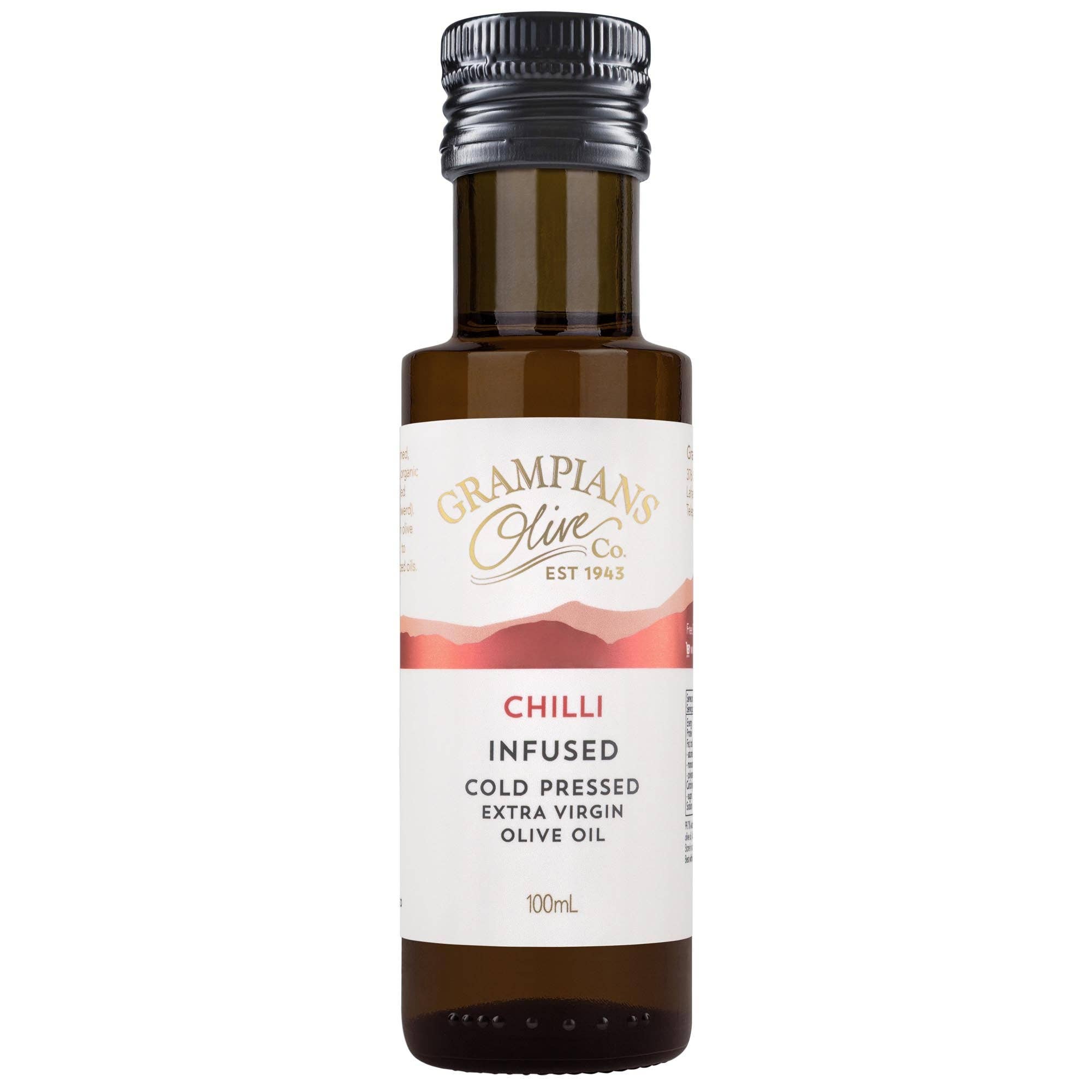 Chilli Infused Extra Virgin Olive Oil: 100ml