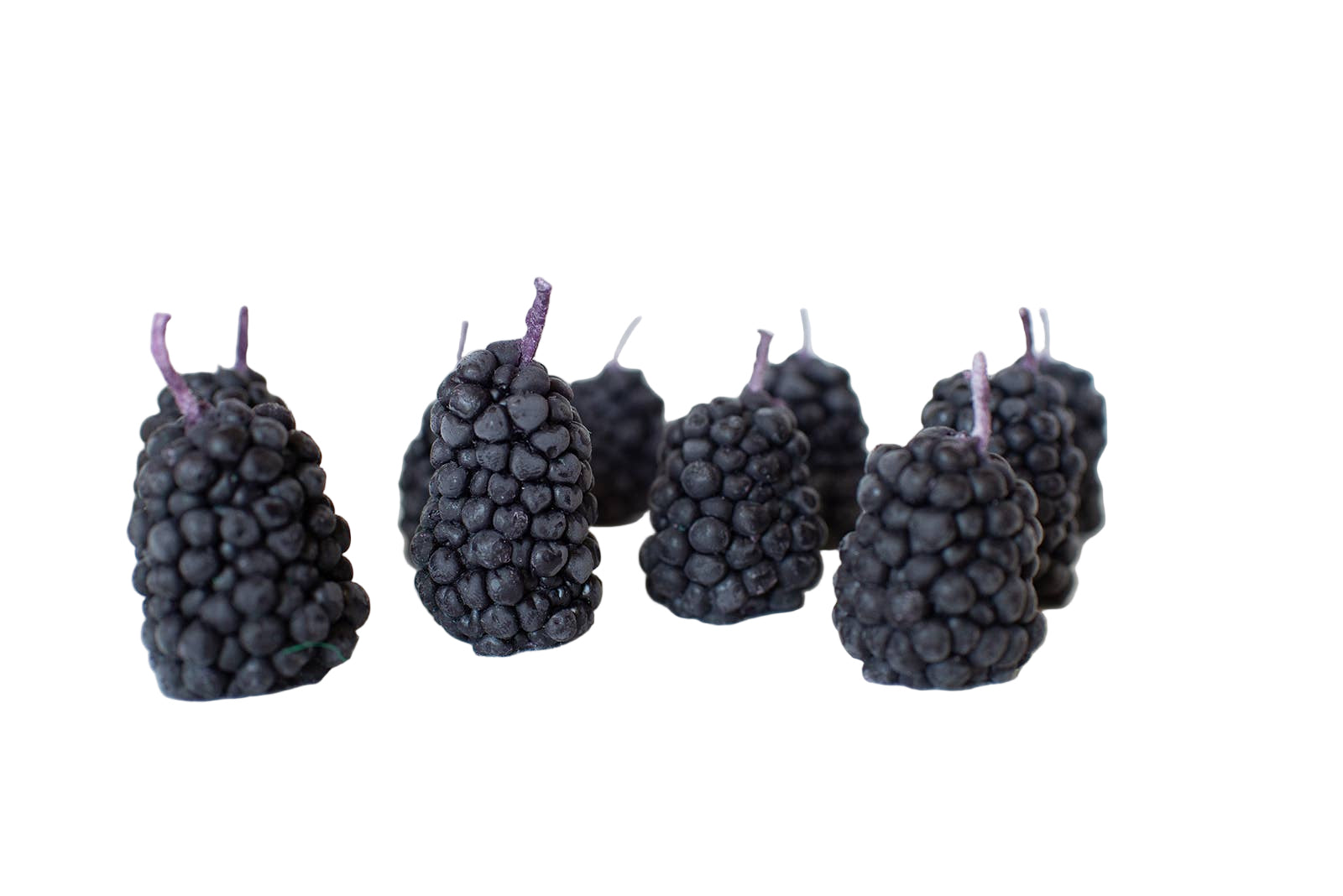 Unscented Blackberry Birthday Candles (5)