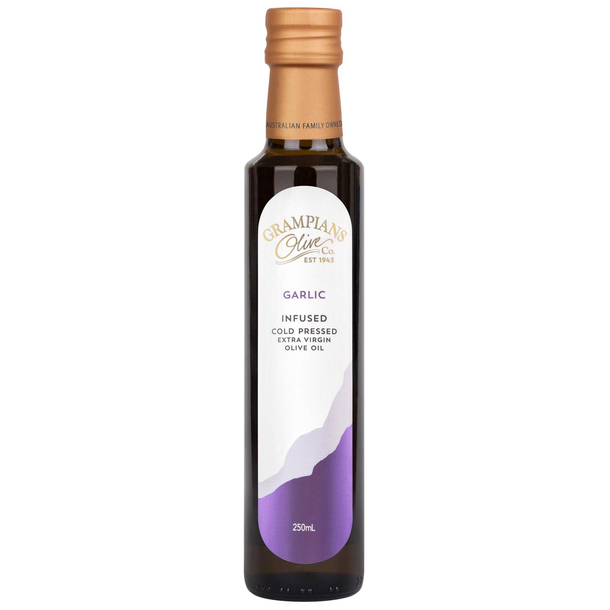 Garlic Infused Extra Virgin Olive Oil: 100ml