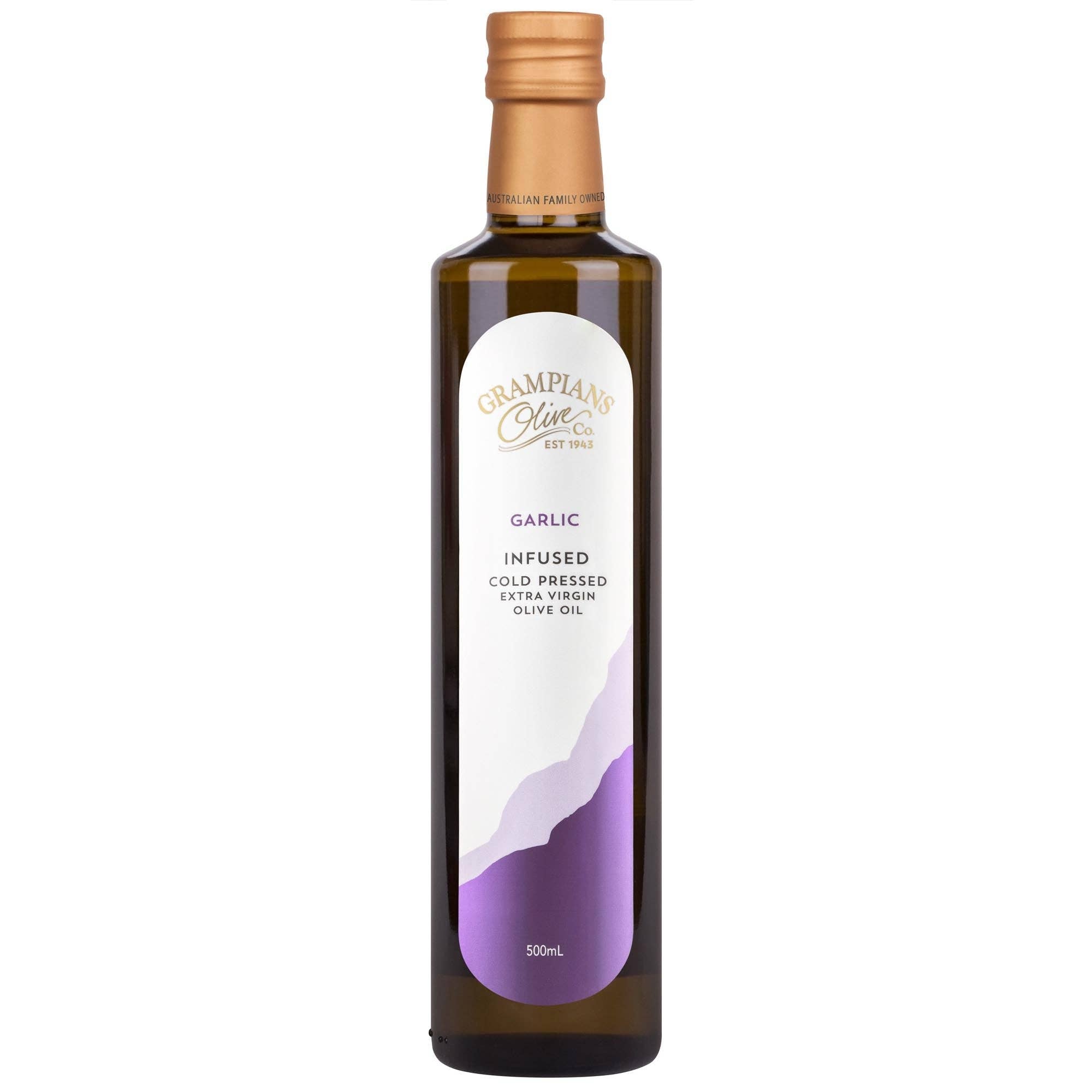 Garlic Infused Extra Virgin Olive Oil: 100ml