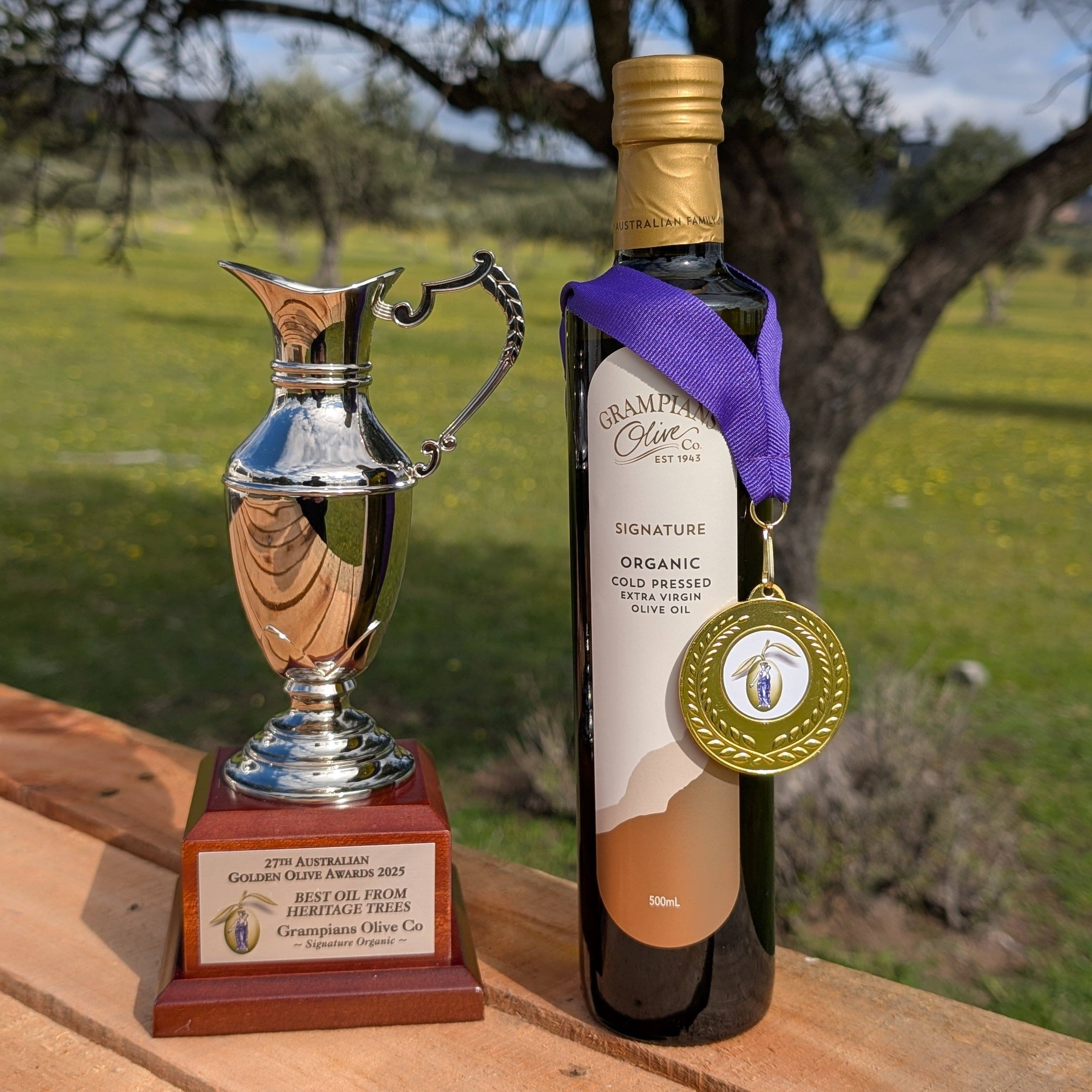 Signature Organic Extra Virgin Olive Oil (Premium): 250ml