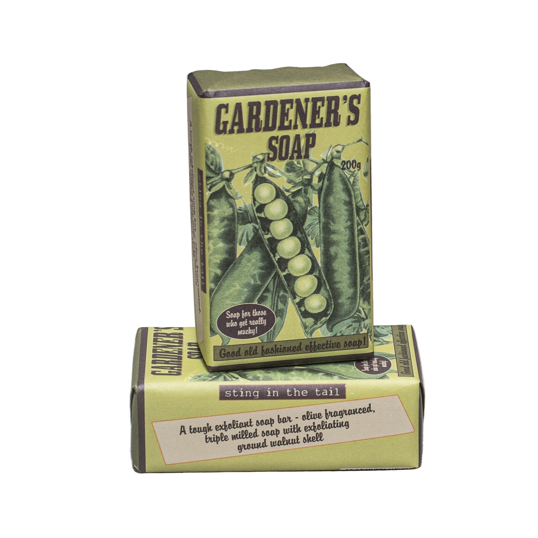 Gardener Soap Pea Design