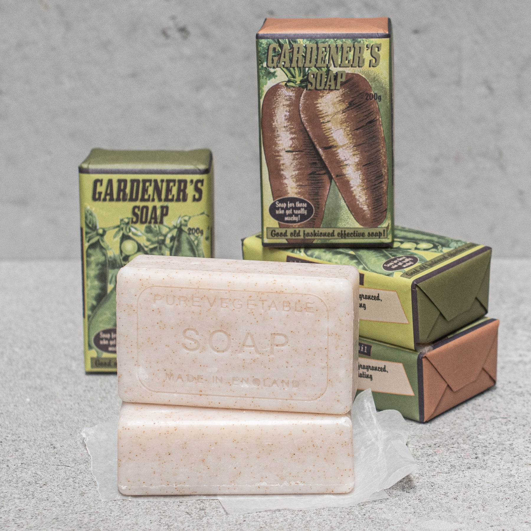 Gardener Soap Pea Design