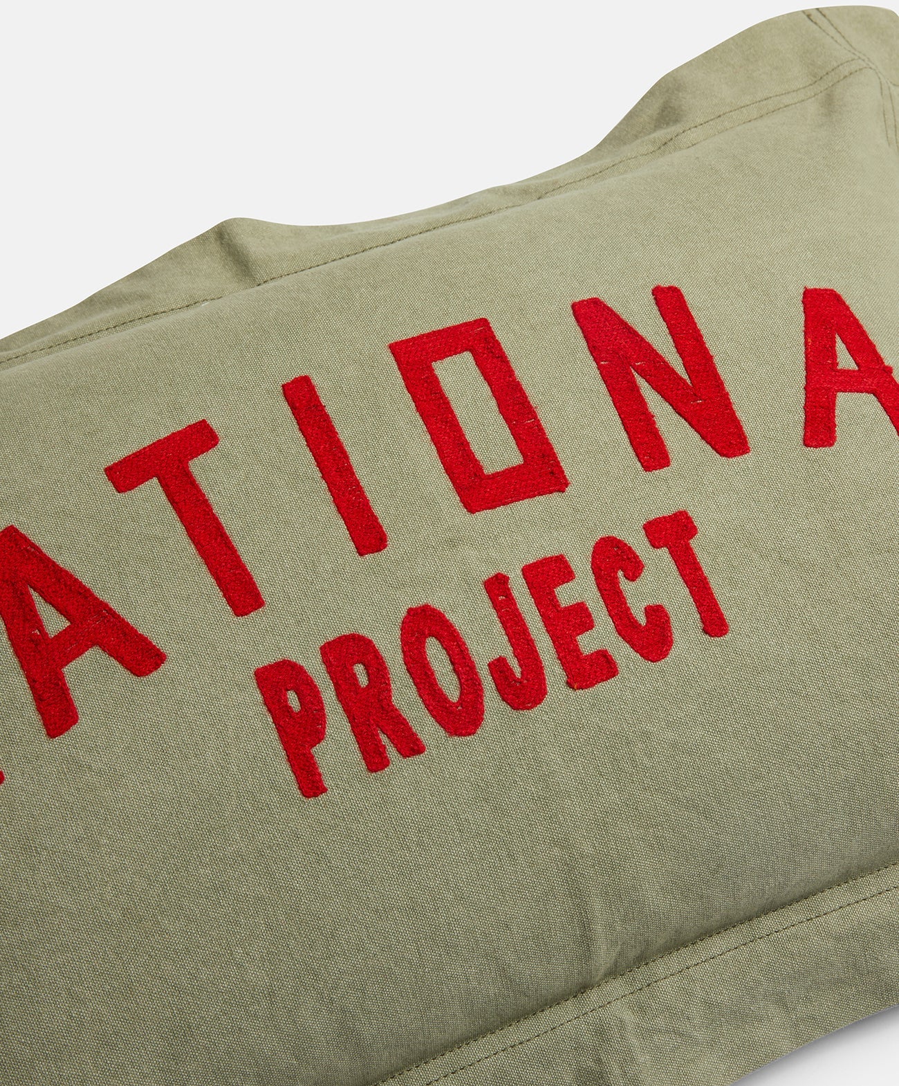 National Project Rectangle Cushion (Olive)